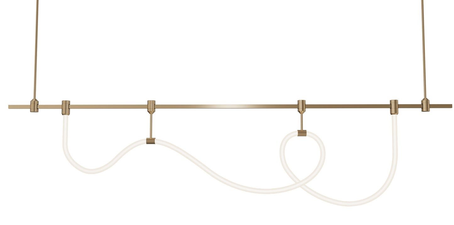 EP-L007 Modular Brass LED Pendant Light