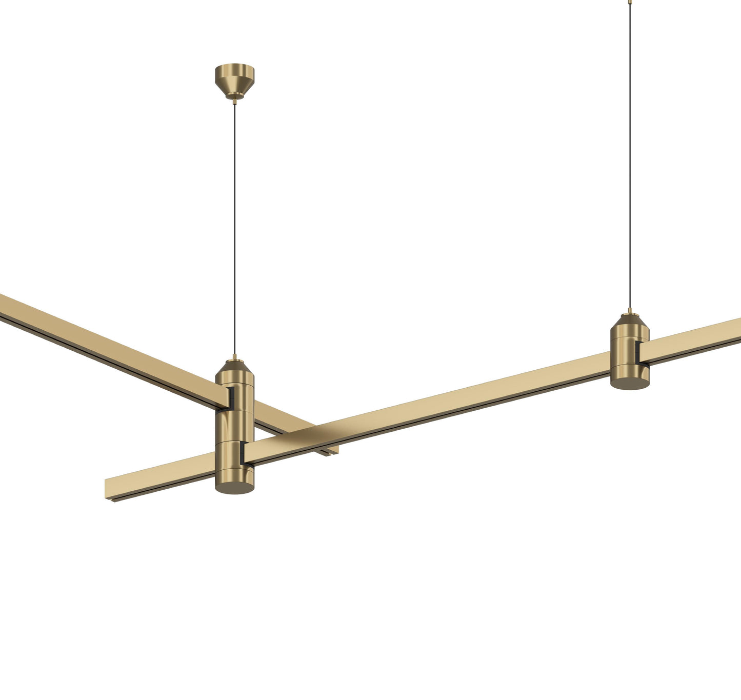 EP-L001 LED Pendant light Vintage Modern Brass Gold Luxury Hanging Light