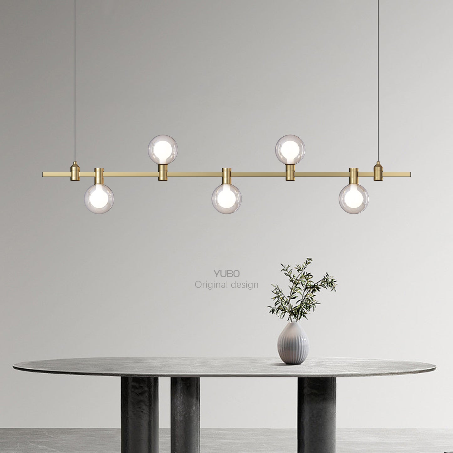 EP-L009 LED Pendant Light Brass Light Docoration light 24V Docoration lights Professional Design Customizable Indoor LED Modern Chandelier Brass Track Lighting