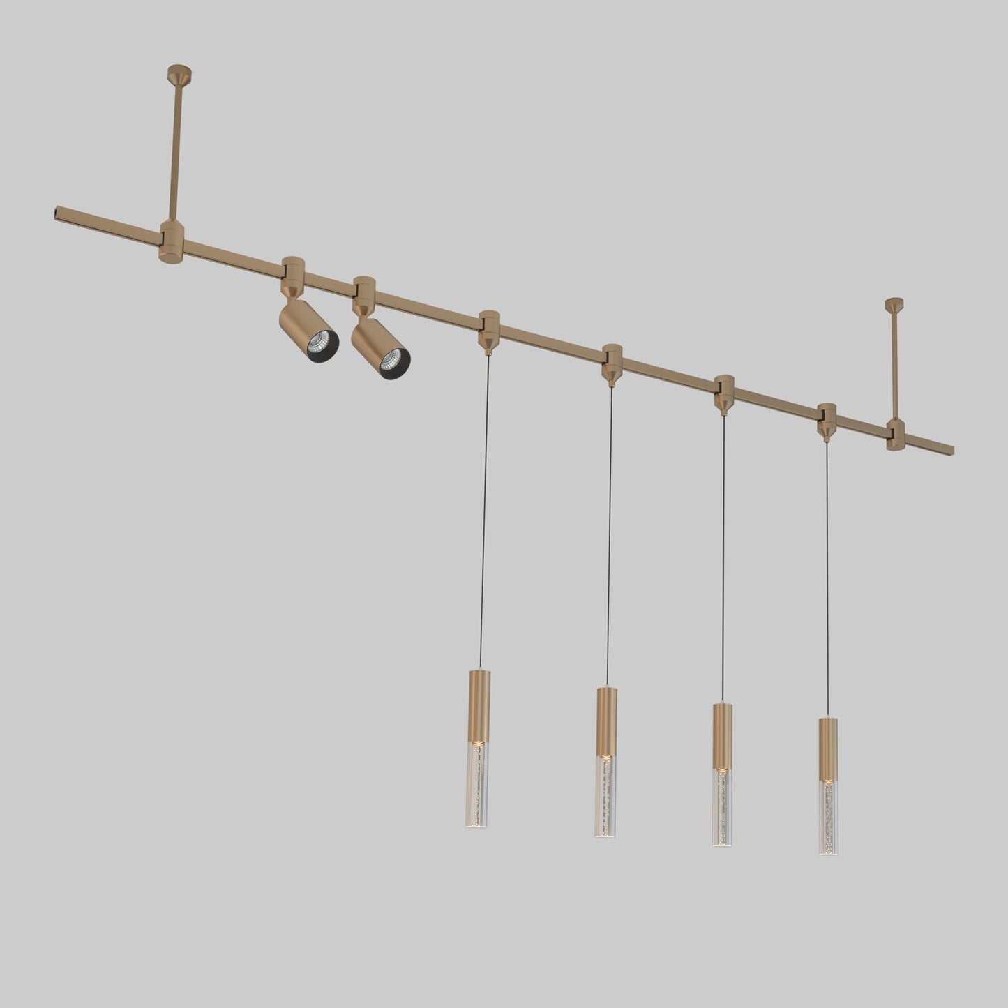 EP-L008 LED Pendant Light Brass Light Docoration light 24V Docoration lights Professional Design Customizable Indoor LED Modern Chandelier Brass Track Lighting