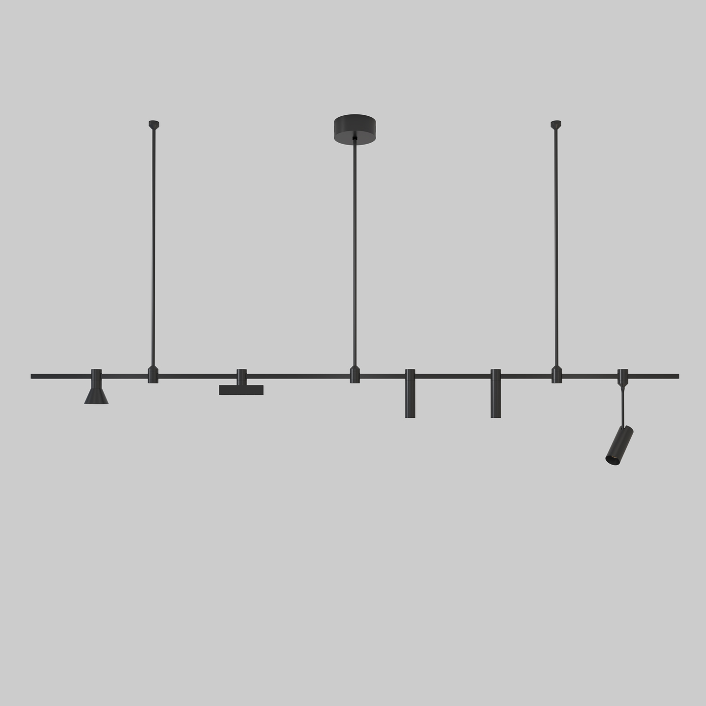 EP-L002 LED Pendant Light Retractable Linear Brass 24V Ceiling Mount Luxury Lamp Led Modern Light
