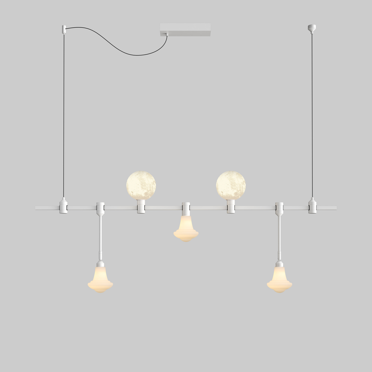 EP-L006 Modular Brass LED Pendant Light