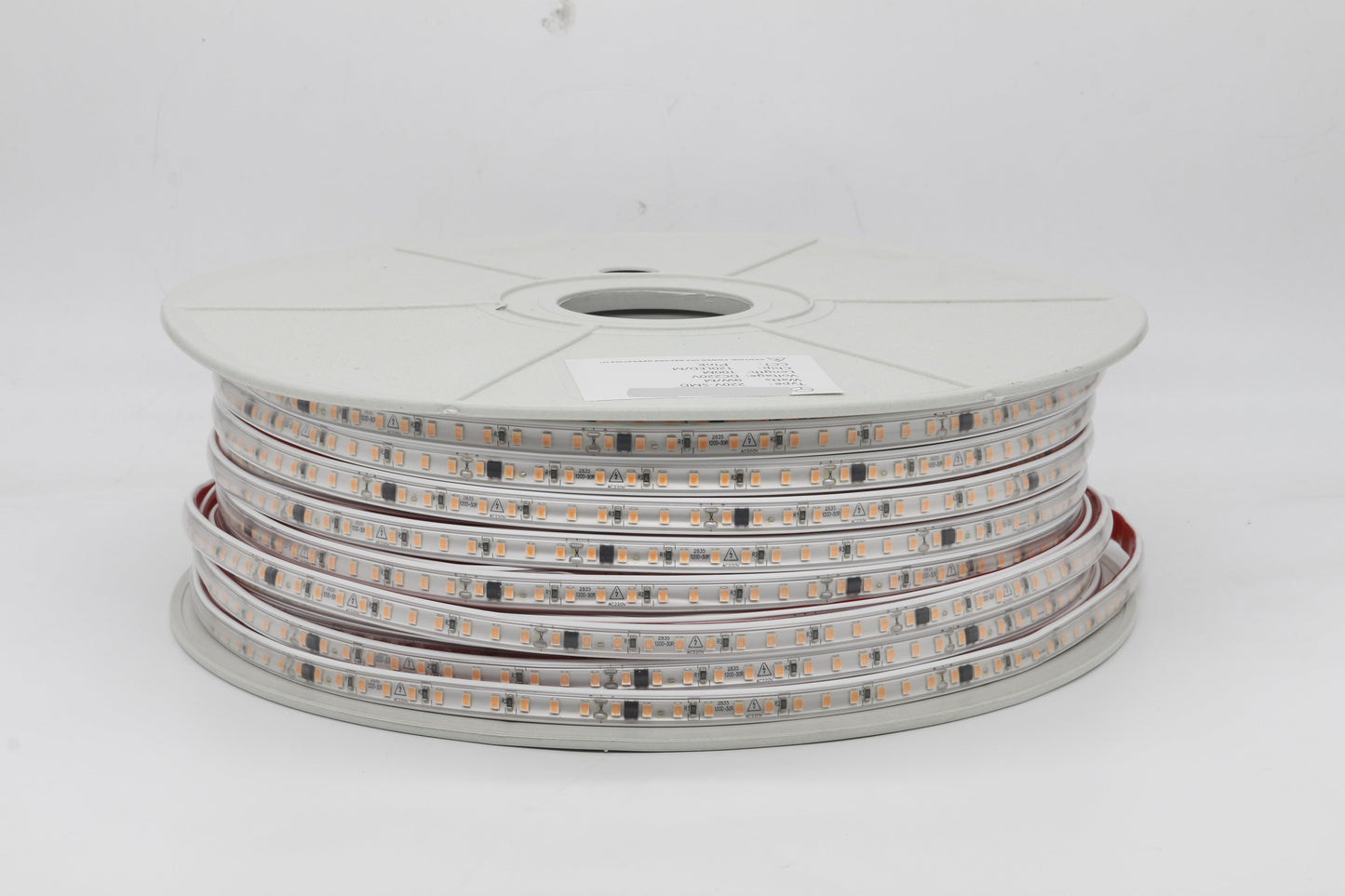 LED STRIP LIGHT 220V IP65 Waterproof 10mm Width LED Rope Lamp Outdoor Landscape Lighting 1000Lm/m High Voltage 2835SMD driver free Led Strip Lights